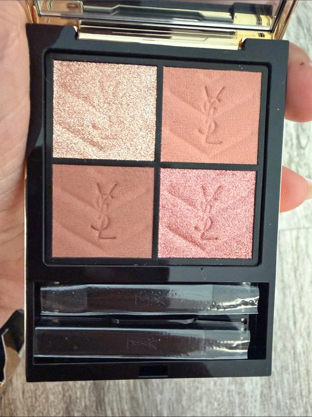 YSL couture mini clutch eyeshadow in sunrise safari $69 retail